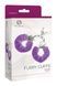 Наручники S Pleasures Furry Cuffs Purple з пухнастим оздобленням, 2 ключі в комплекті SX1642,2 - інтернет-магазин інтимних товарів Squitter
