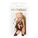 Бодистокинг с сюрреалистичным дизайном Penthouse - Wild virus black XLSO5311,3 - интернет-магазин интимных товаров Squitter