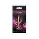 Анальна пробка NS Novelties Rear Assets - Tapered - Small - Rose Gold - Pink SX4387,4 - інтернет-магазин інтимних товарів Squitter