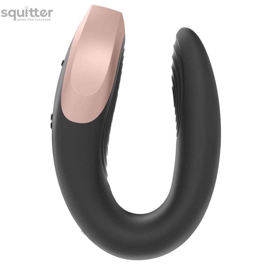 Смарт-вибратор для пар Satisfyer Double Love (Black) SO4930 фото