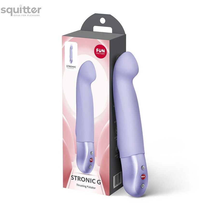 Пульсатор для точки G Fun Factory STRONIC G Purple SX3708 - онлайн-сексшоп Сквітер