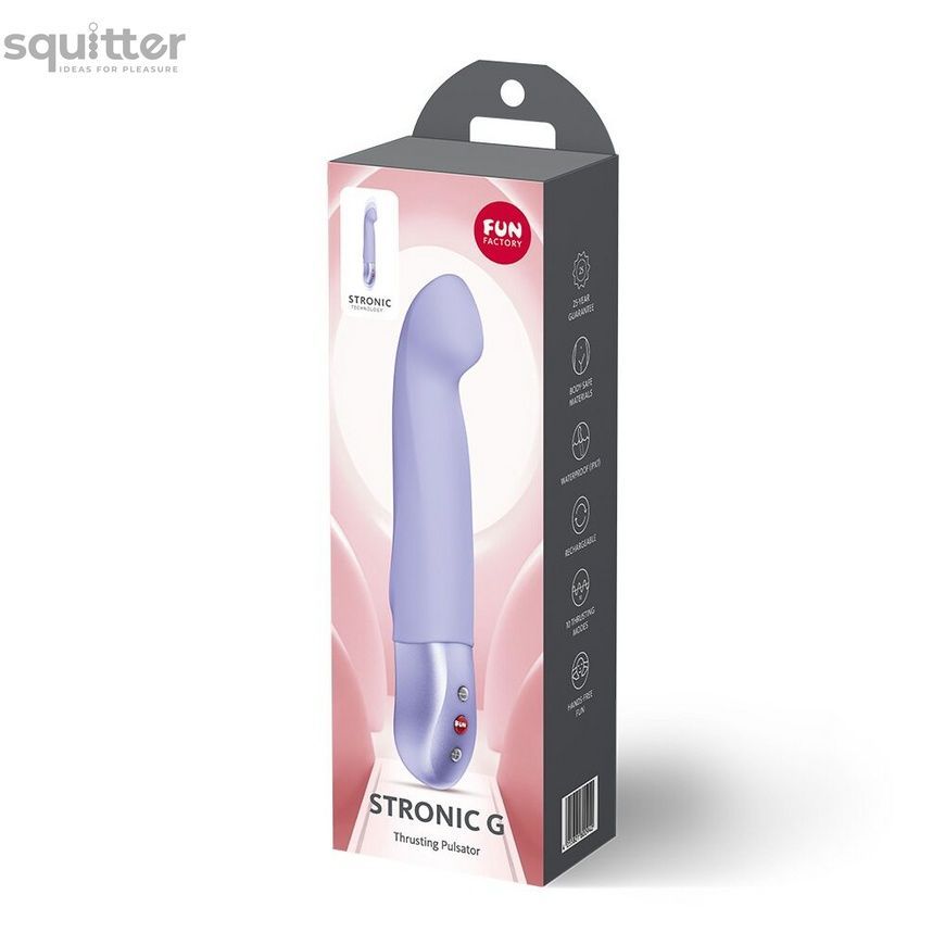 Пульсатор для точки G Fun Factory STRONIC G Purple SX3708 - онлайн-сексшоп Сквітер