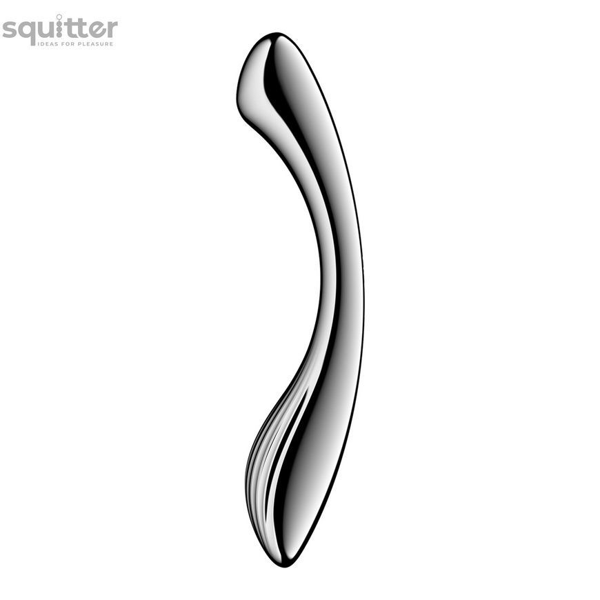 Металевий дилдо Satisfyer Pure Gravity 1 SX3253 - онлайн-сексшоп Сквітер