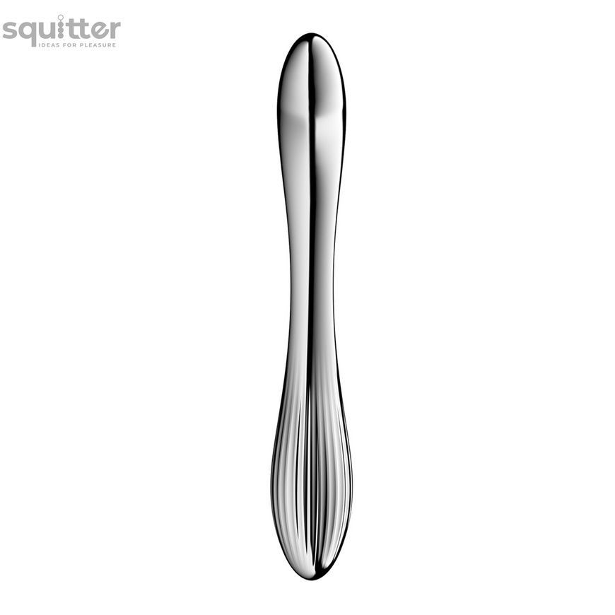 Металевий дилдо Satisfyer Pure Gravity 1 SX3253 - онлайн-сексшоп Сквітер