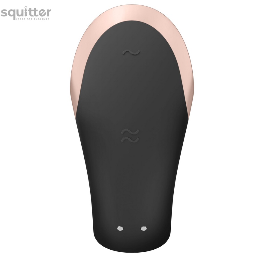 Смарт-вібратор для пар Satisfyer Double Love (Black) SO4930 фото