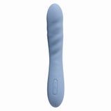 Смарт-вібратор з пульсацією Svakom Ava Neo Cornflower Blue, 15 режимів роботи, водонепроникний SO8977 - онлайн-сексшоп Сквітер