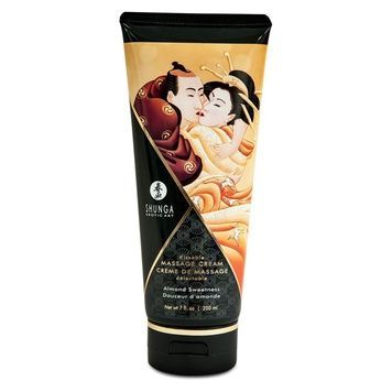 Съедобный массажный крем Shunga Kissable Massage Cream - Almond Sweetness (200 мл) SO2509 - онлайн-сексшоп Сквитер