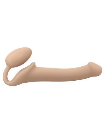 Безремневой страпон Strap-On-Me Flesh M, полностью регулируемый, диаметр 3,3см SO2350 - онлайн-сексшоп Сквитер