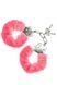 Наручники S Pleasures Furry Cuffs Pink з пухнастим оздобленням, 2 ключі в комплекті SX1600,1 - інтернет-магазин інтимних товарів Squitter