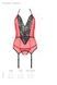 Корсет с пажами для чулок Passion PEONIA CORSET L/XL red, стрингиSO8463,7 - интернет-магазин интимных товаров Squitter