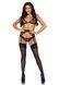 Мереживний комплект зі стразами Leg Avenue Bright Lights Rhinestone S (трусики, бра, пояс для панчіх SO8003,3 - інтернет-магазин інтимних товарів Squitter