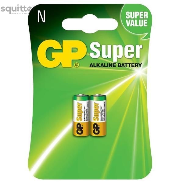 Батарейка GP Super alkaline LR1 (2 штуки) SO1281 фото