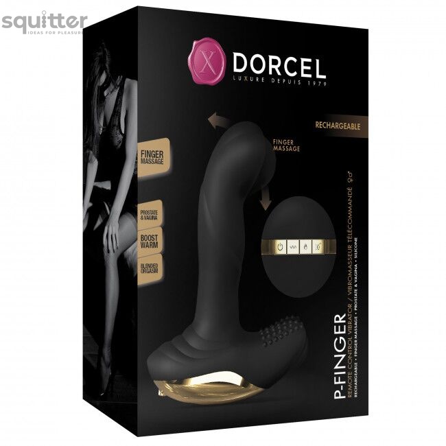 Вібромасажер з "масажем пальцем" для простати і вагіни Dorcel P-Finger SO4868 фото