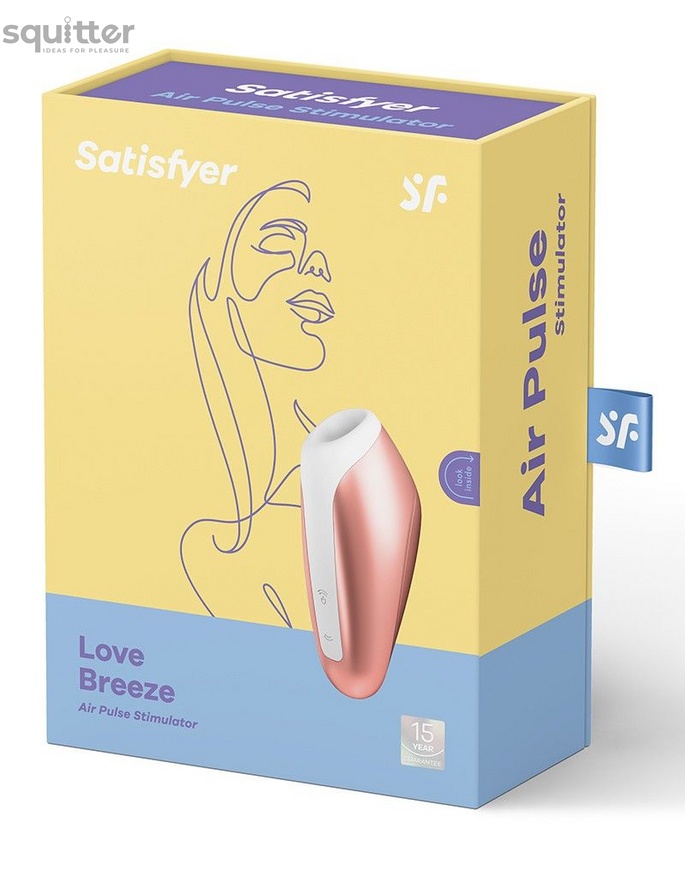 Миниатюрный вакуумный стимулятор Satisfyer Love Breeze Copper SO4102 фото