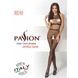 Бодистокинг Passion BS048 black, комбинезон, имитация колгот и открытого топаPBS048B,5 - интернет-магазин интимных товаров Squitter
