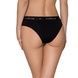 Трусики-слипы из хлопка с эластаном Passion PS004 PANTIES black, size SSO4217,2 - интернет-магазин интимных товаров Squitter