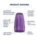 Мастурбатор Satisfyer Men Heat Vibration Battery Series імітатор мінету, підігрів та вібрація SX3843,6 - інтернет-магазин інтимних товарів Squitter