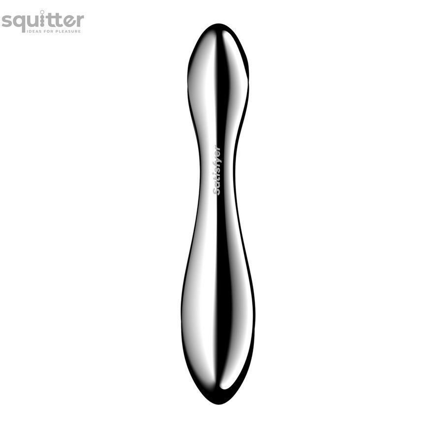 Металевий дилдо Satisfyer Pure Gravity 2 SX3254 - онлайн-сексшоп Сквітер