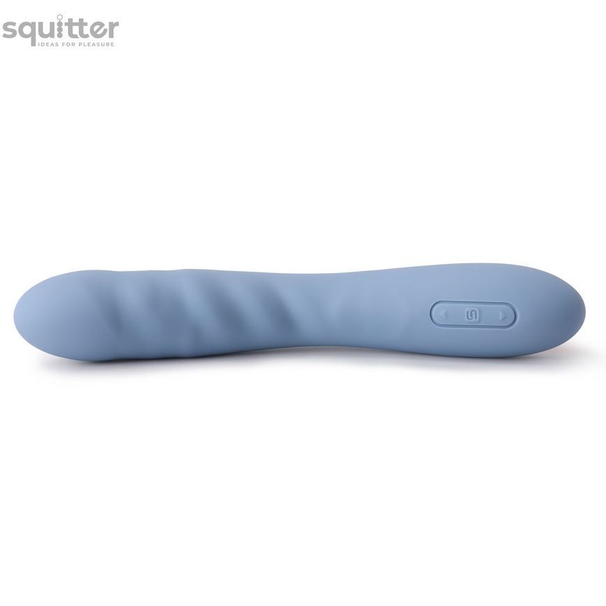 Смарт-вібратор з пульсацією Svakom Ava Neo Cornflower Blue, 15 режимів роботи, водонепроникний SO8977 - онлайн-сексшоп Сквітер