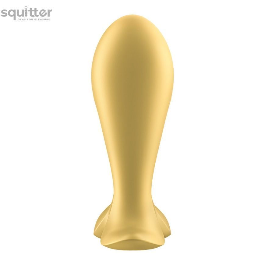 Анальна смарт-пробка з вібрацією Satisfyer Intensity Plug Gold SO8627 - онлайн-сексшоп Сквітер