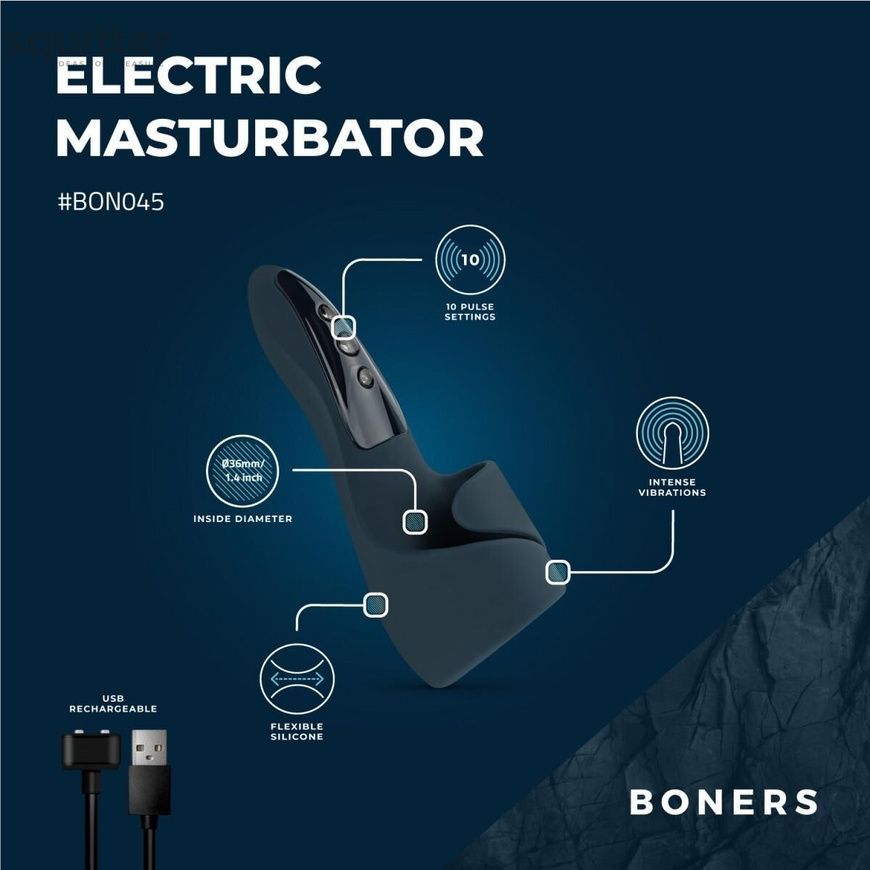 Мастурбатор Boners Electric Masturbator SX3055 - онлайн-сексшоп Сквітер