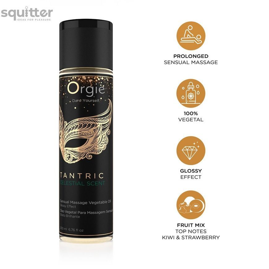 Масажна олія Orgie &ndash; Tantric Celestial Scent (200 мл), для тантричного масажу, зволоження SX1553 - онлайн-сексшоп Сквітер