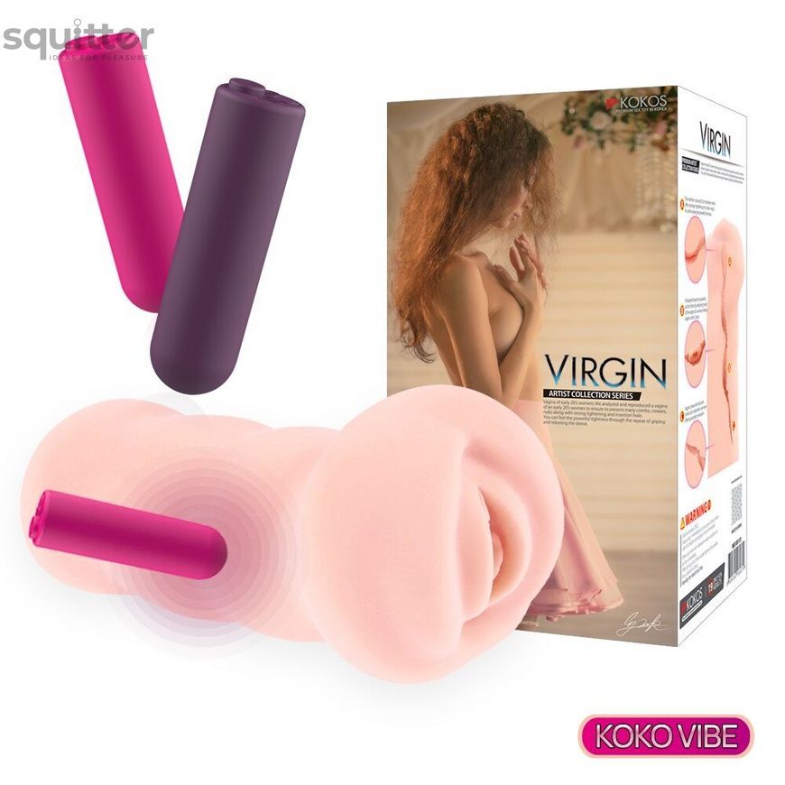 Мастурбатор вузенька вагіна незайманої Kokos Virgin Vibe SX1409 - онлайн-сексшоп Сквітер