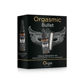 Набір Orgie Orgasmic Bullet: збуджувальні краплі та віброкуля SX3139 - онлайн-сексшоп Сквітер