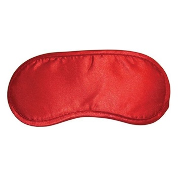Маска на очі Sex And Mischief - Satin Red Blindfold, тканинна, червона SO2169 фото