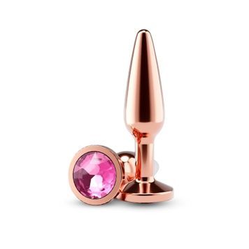 Анальна пробка NS Novelties Rear Assets - Tapered - Medium - Rose Gold - Pink SX4389 - онлайн-сексшоп Сквітер