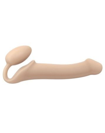 Безремневой страпон Strap-On-Me Flesh L, полностью регулируемый, диаметр 3,7см SO2351 - онлайн-сексшоп Сквитер