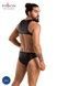 Мужское кожаное боди Passion 056 Adam XXL/XXXL Black, заклепкиSO7632,6 - интернет-магазин интимных товаров Squitter