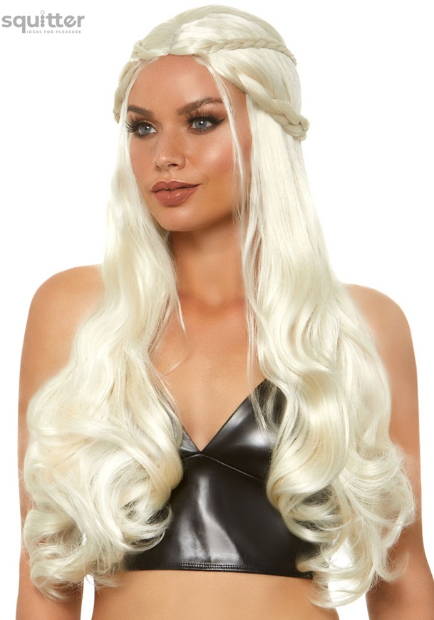 Парик Дейенерис Таргариен Leg Avenue Braided long wavy wig Blond, платиновый, длина 81 см SO7936 фото