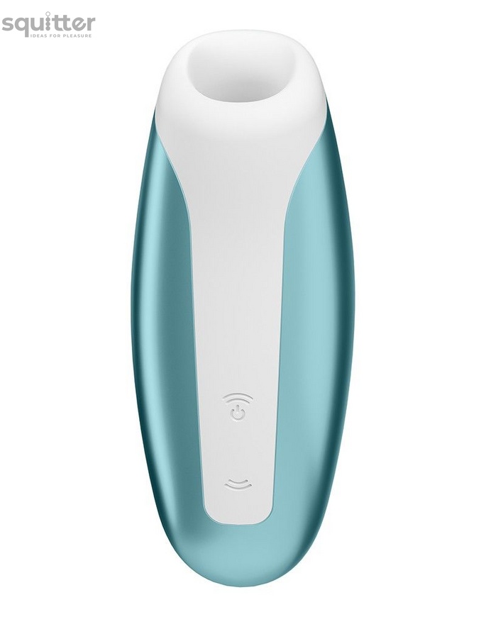 Мініатюрний вакуумний стимулятор Satisfyer Love Breeze Ice Blue SO4103 фото