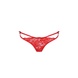 Трусики на зав'язочках з боків WARDA THONG red L/XL - Passion Exclusive PS26701 фото 5