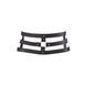 Портупея-пояс Bijoux Indiscrets MAZE - Wide Belt and Restraints Black, екошкіра SO2680,1 - інтернет-магазин інтимних товарів Squitter