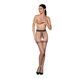 Тілесні колготки з доступом, контрастна подвійна резинка Passion TIOPEN 015 1/2 (20 den) beige SO5825,3 - інтернет-магазин інтимних товарів Squitter