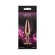 Анальна пробка NS Novelties Rear Assets - Tapered - Medium - Rose Gold - Pink SX4389,4 - інтернет-магазин інтимних товарів Squitter