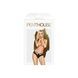 Трусики-бразилиана Penthouse Mermaid Fantasy S/M Black, кружево, низкая посадка, ремешки, бантикиSO6483,3 - интернет-магазин интимных товаров Squitter