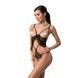 Боді монокіні з відкритими грудьми Passion JUSTINA BODY XXL/XXXL, black EL15403,1 - інтернет-магазин інтимних товарів Squitter