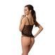 Боді монокіні з відкритими грудьми Passion JUSTINA BODY XXL/XXXL, black EL15403,2 - інтернет-магазин інтимних товарів Squitter