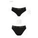 Трусики-сліпи з бавовни та еластаном Passion PS004 PANTIES XL, black SO4218,6 - інтернет-магазин інтимних товарів Squitter