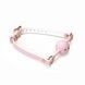 Кляп Liebe Seele White & Pink Fairy Goat Leather Ball Gag SX2825,1 - інтернет-магазин інтимних товарів Squitter