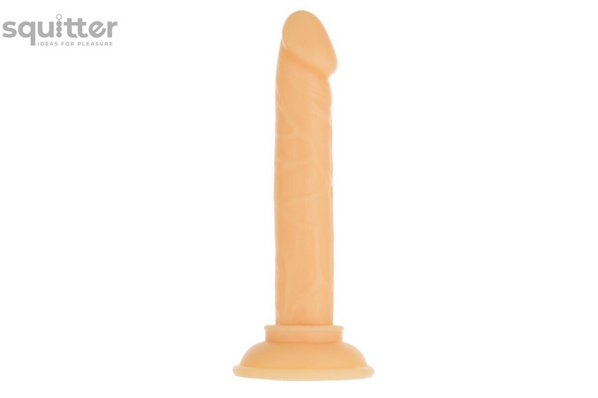 Фаллоимитатор ADDICTION Tino 5.25″ Silicone Dildo, присоска, диаметр 1,9 см, вибропуля в подарок SO7754 фото