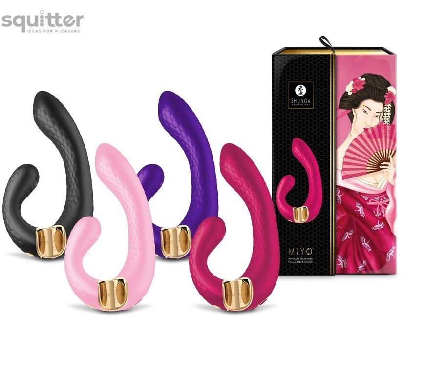 Вибратор-кролик Shunga Miyo Light Pink SO6910 - онлайн-сексшоп Сквитер