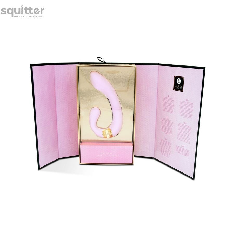 Вибратор-кролик Shunga Miyo Light Pink SO6910 - онлайн-сексшоп Сквитер