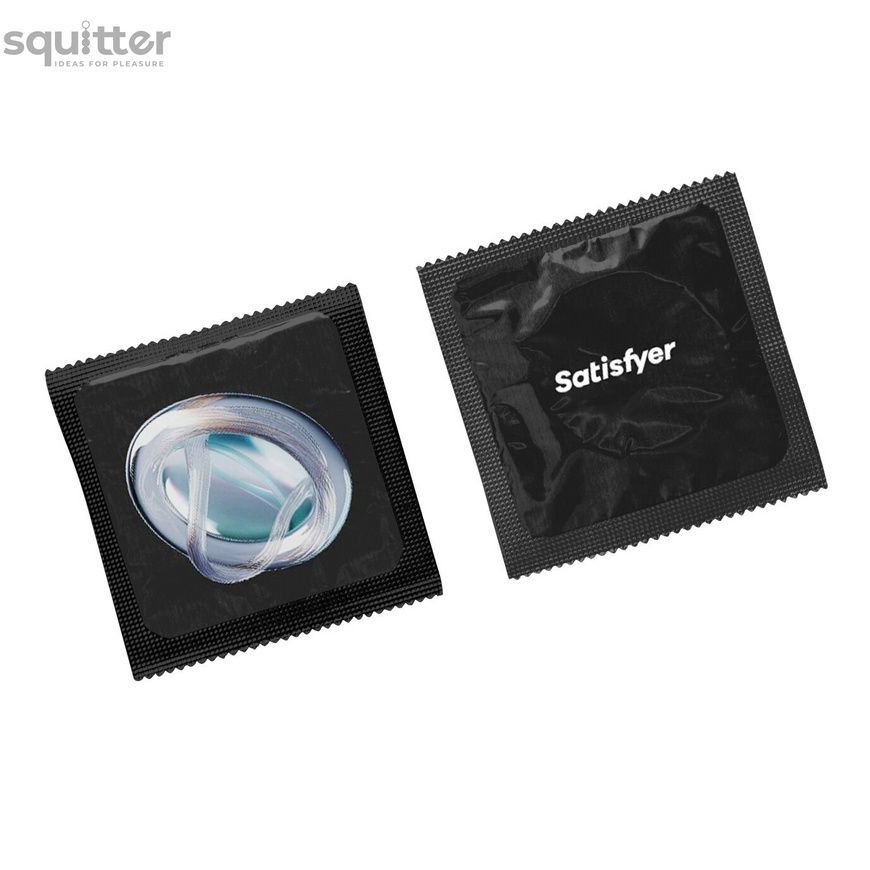Набір презервативів Satisfyer Premium Condoms L (56 мм) 100 шт SX3268 - онлайн-сексшоп Сквітер