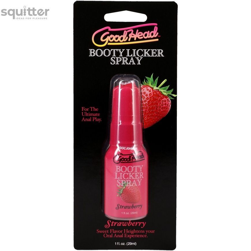 Спрей для анілінгусу Doc Johnson GoodHead Booty Licker Spray - Strawberry 29 мл SX2525 - онлайн-сексшоп Сквітер