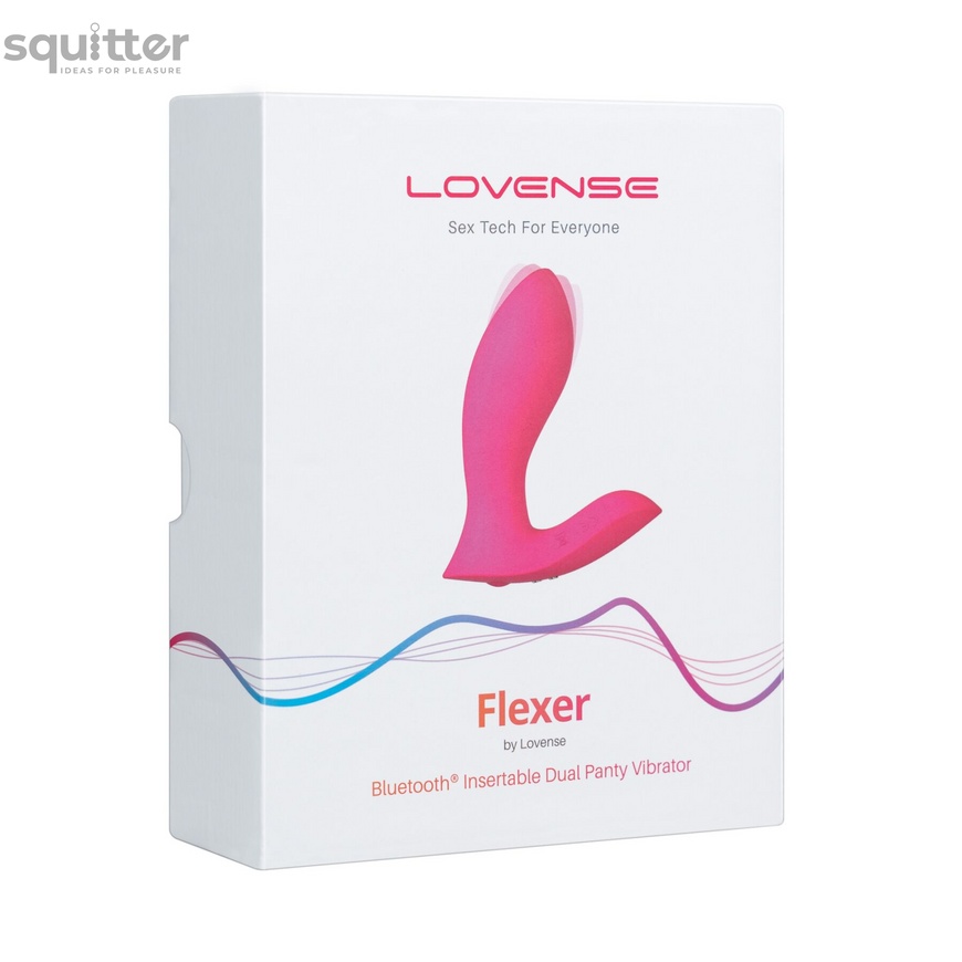 Смарт-вібратор у трусики Lovense Flexer, манливий рух + вібрація, стимуляція клітора та точки G SO7485 фото