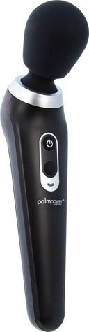 Потужний вібромасажер PalmPower Extreme - Black, 7 режимів, гнучка головка, перезаряджуваний SO3477 - онлайн-сексшоп Сквітер
